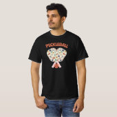 Pickleball Paddle Shirt – Funny Floral Gift Tシャツ (正面フル)