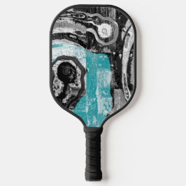 Pickleball Paddle - Surface Current Abstract Flow  ピックルボールラケット