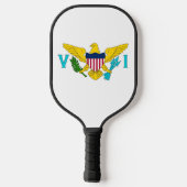 Pickleball Paddle, US Virgin Islands flag ピックルボールラケット (裏面)