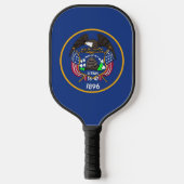 Pickleball Paddle, Utah State Old flag ピックルボールラケット (正面)