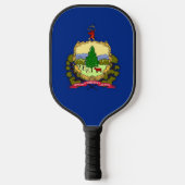 Pickleball Paddle, Vermont State flag ピックルボールラケット (正面)