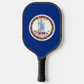 Pickleball Paddle, Virginia State flag ピックルボールラケット (裏面)
