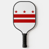 Pickleball Paddle, Washington DC flag ピックルボールラケット (正面)