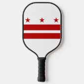Pickleball Paddle, Washington DC flag ピックルボールラケット (裏面)