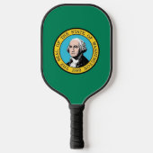 Pickleball Paddle, Washington State flag ピックルボールラケット (正面)