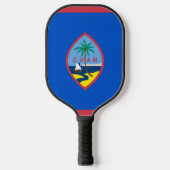 Pickleball Paddle with flag of Guam, USA ピックルボールラケット (正面)