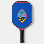 Pickleball Paddle with flag of Guam, USA ピックルボールラケット (裏面)