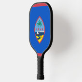 Pickleball Paddle with flag of Guam, USA ピックルボールラケット (左)