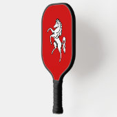 Pickleball Paddle with flag of Kent County ピックルボールラケット (左)