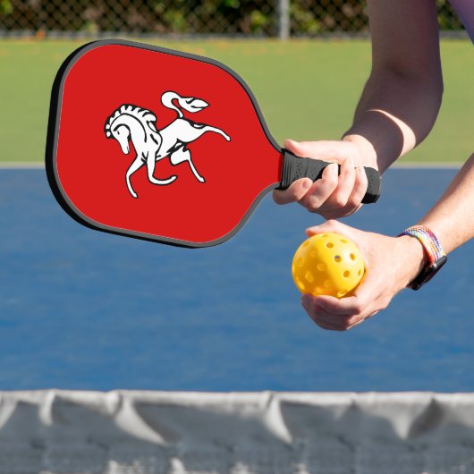 Pickleball Paddle with flag of Kent County ピックルボールラケット (インサイチュ)