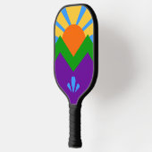Pickleball Paddle with flag of Manitou Springs ピックルボールラケット (左)
