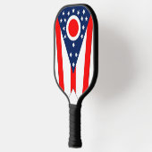 Pickleball Paddle with flag of Ohio, USA ピックルボールラケット (左)