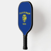 Pickleball Paddle with flag of Oregon, USA ピックルボールラケット (左)