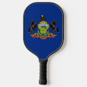Pickleball Paddle with flag of Pennsylvania, USA ピックルボールラケット (裏面)