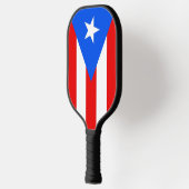 Pickleball Paddle with flag of Puerto Rico, USA ピックルボールラケット (左)