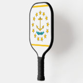 Pickleball Paddle with flag of Rhode Island, USA ピックルボールラケット (左)