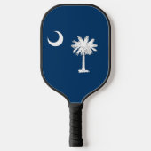 Pickleball Paddle with flag of South Carolina, USA ピックルボールラケット (正面)