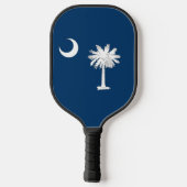 Pickleball Paddle with flag of South Carolina, USA ピックルボールラケット (裏面)