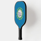 Pickleball Paddle with flag of South Dakota, USA ピックルボールラケット (左)