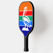 Pickleball Paddle with flag of St. Petersburg ピックルボールラケット (左)