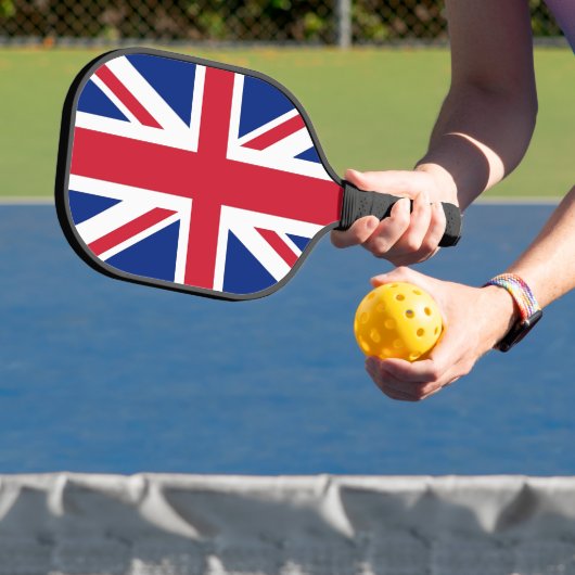 Pickleball Paddle with flag of United Kingdom ピックルボールラケット (インサイチュ)