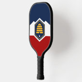Pickleball Paddle with new flag of Utah ピックルボールラケット (左)