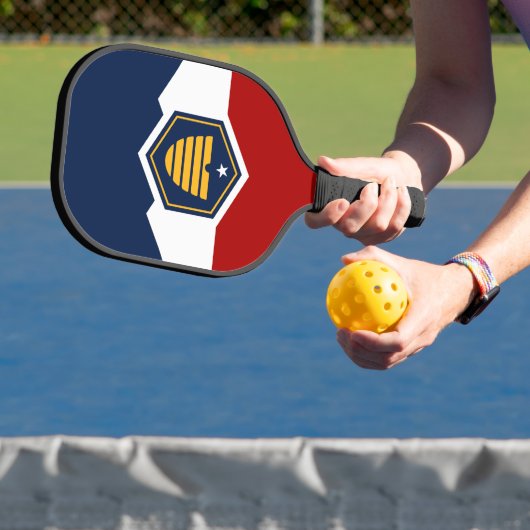 Pickleball Paddle with new flag of Utah ピックルボールラケット (インサイチュ)