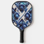 Pickleball Paddle with Scottish Thistles ピックルボールラケット (裏面)