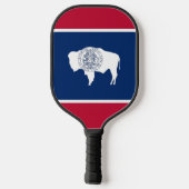 Pickleball Paddle, Wyoming flag ピックルボールラケット (裏面)