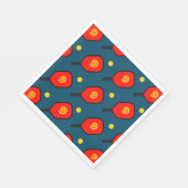 Pickleball Party スタンダードランチョンナプキン (角)