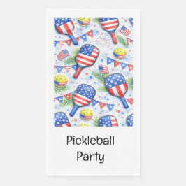 Pickleball Party 4th of July Independence Day 