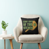 Pickleball Passion:キッチンから出おもしろいる クッション (椅子)