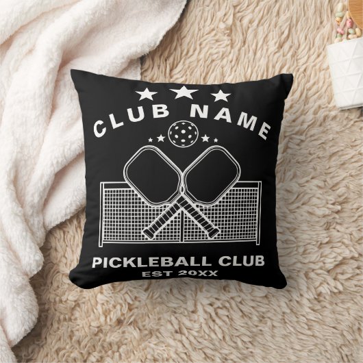 Pickleball Personalized Club Name クッション (ブランケット)