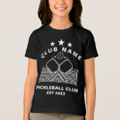 Pickleball Personalized Club Name トライブレンドＴシャツ (正面)