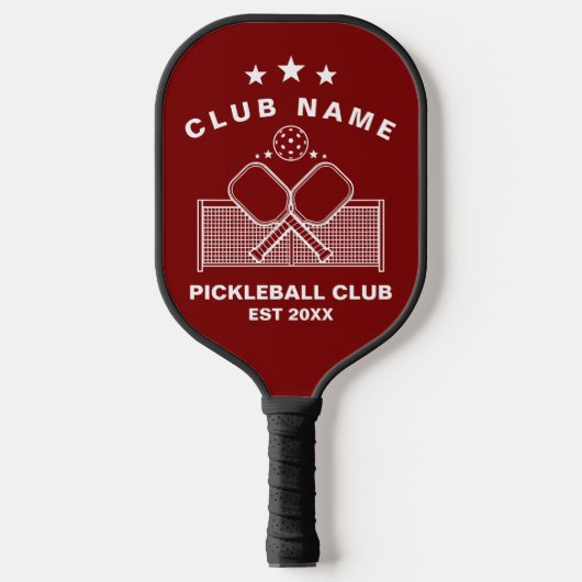 Pickleball Personalized Club Name  ピックルボールラケット (正面)