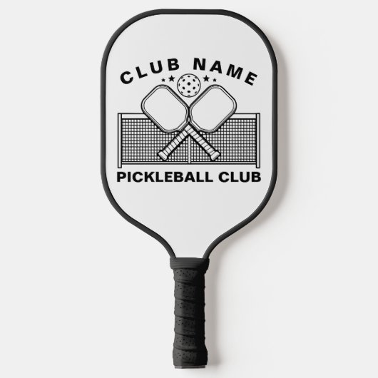 Pickleball Personalized Club Name  ピックルボールラケット (正面)