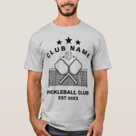 Pickleball Personalized Club Name Tシャツ