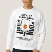 Pickleball Personalized Name Pickleball スウェットシャツ (正面)