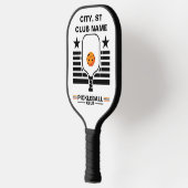 Pickleball Personalized Name Pickleball ピックルボールラケット (左)