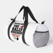 Pickleball Personalized Name The Rally Wrecker  ダッフルバッグ (右コーナー)