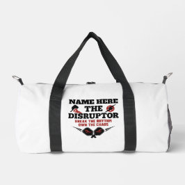 Pickleball Personalized Name The Rally Wrecker Gym ダッフルバッグ