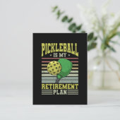 Pickleball - Pickleball Retirement ポストカード (スタンド正面)