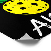Pickleball pineapple aloha pickle ball hawaii men ポスター (角)