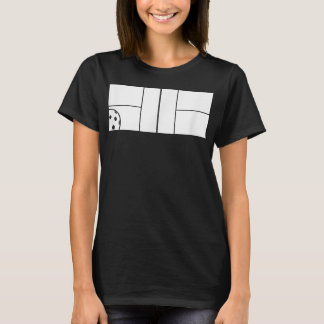 Pickleball Player Court For Men Women Funny Gift 1 Tシャツ