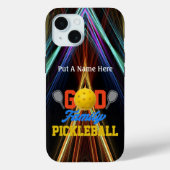Pickleball Player/Fan personalize Case-Mate Case-Mate iPhoneケース (裏面)