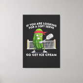 Pickleball Player Funny キャンバスプリント (正面)