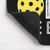 Pickleball Player "Just One More Game" マウスパッド (コーナー)