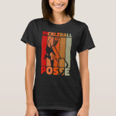 Pickleball Posse Funny Pickleball Quote for Pickle Tシャツ (正面)