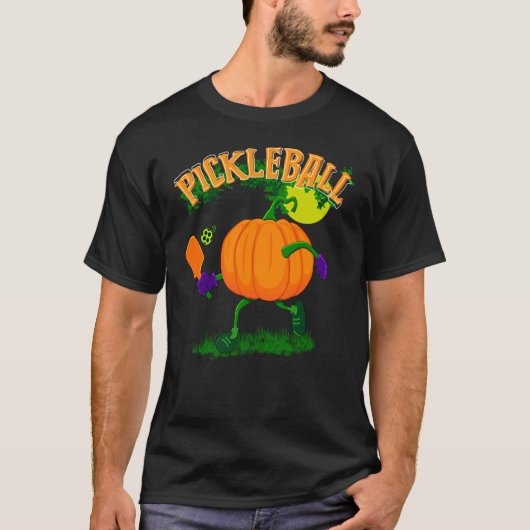 Pickleball Pumpkin Tシャツ (正面)