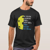 Pickleball Pun Epic Soft Serve Pickle Ball Tシャツ (正面)